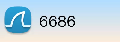 6686 logo